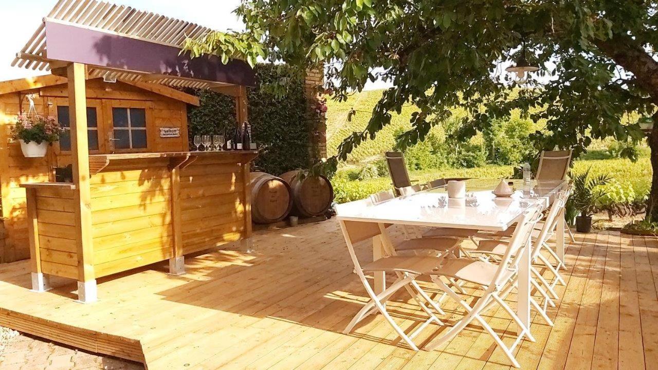 La Maison Des Vignes Charentay Exterior foto